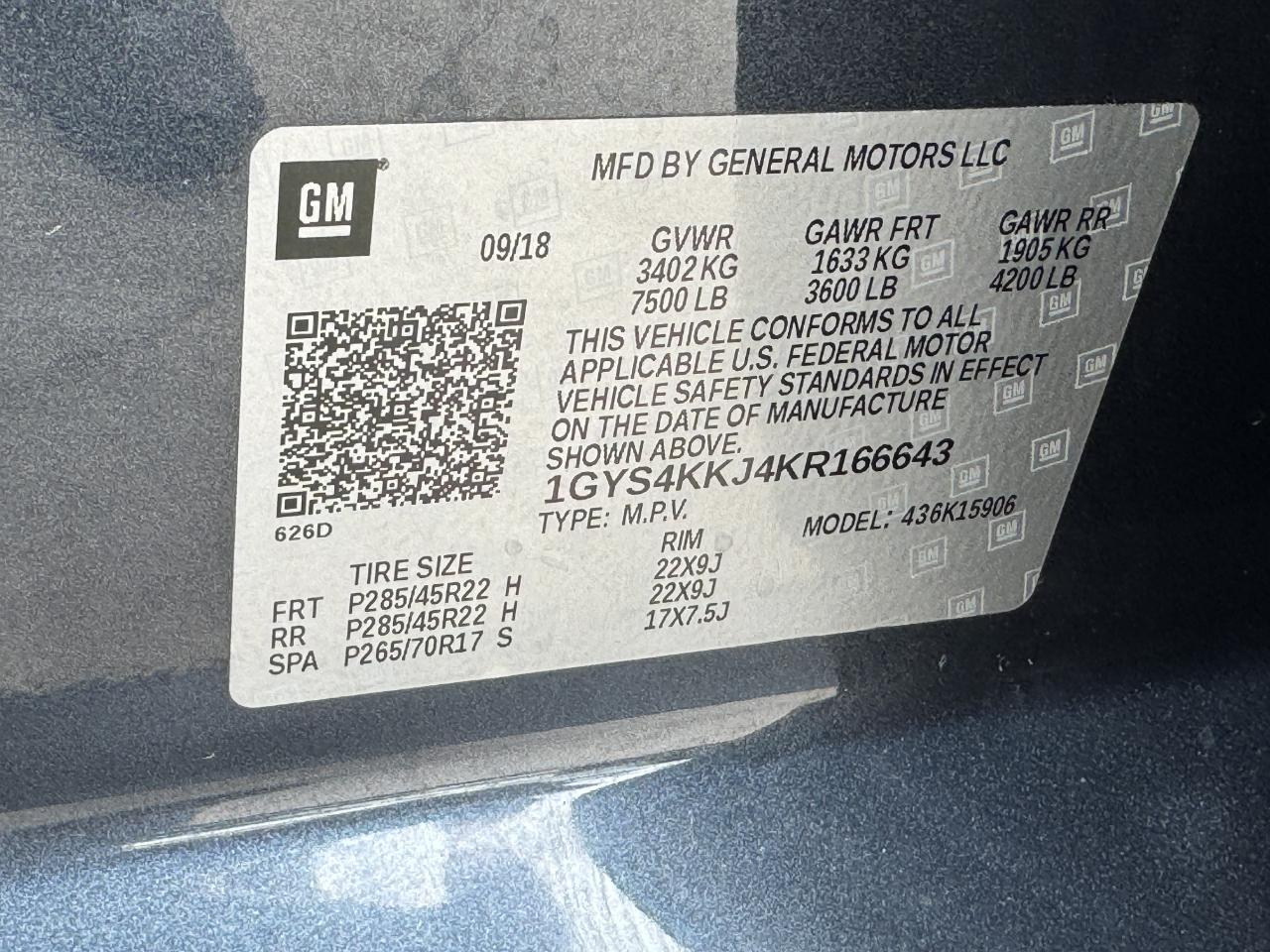 Cadillac Escalade ESV  2019