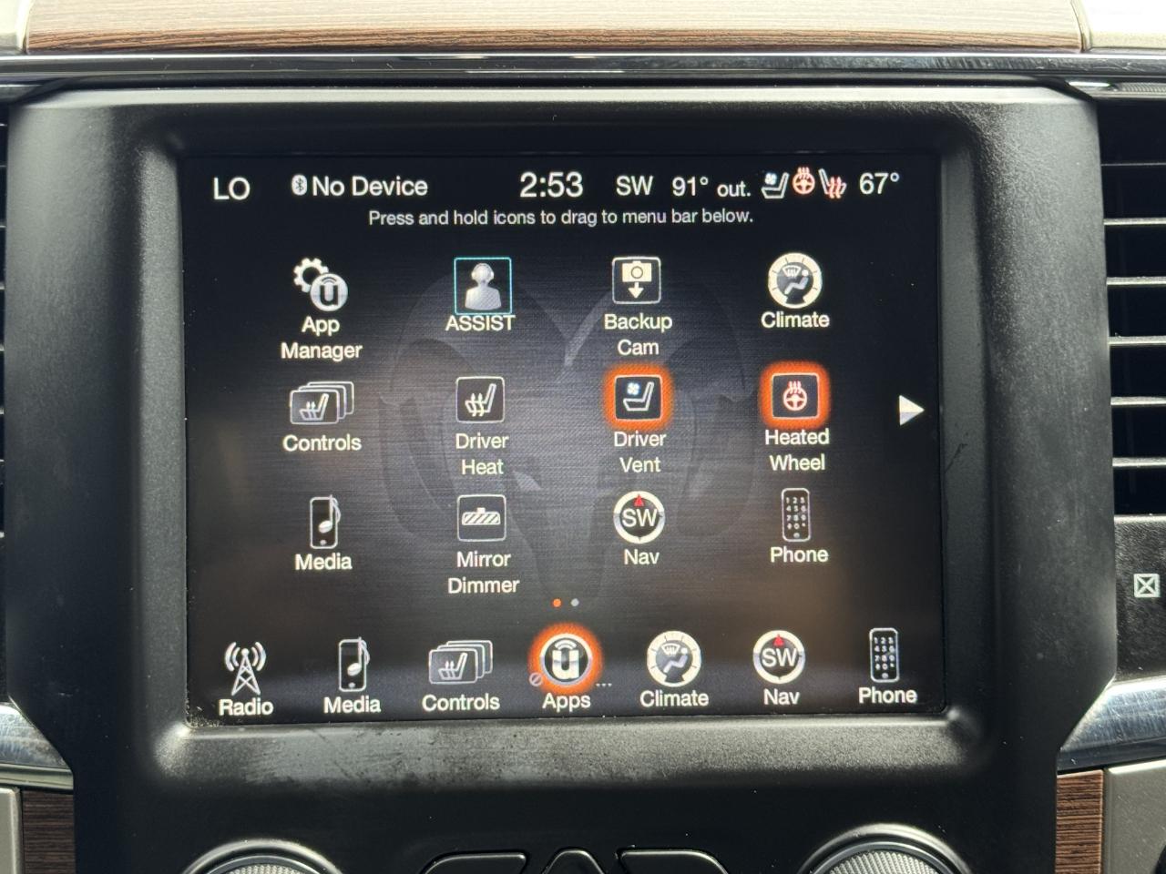 RAM 2500 Laramie Crew Cab 4WD 2017