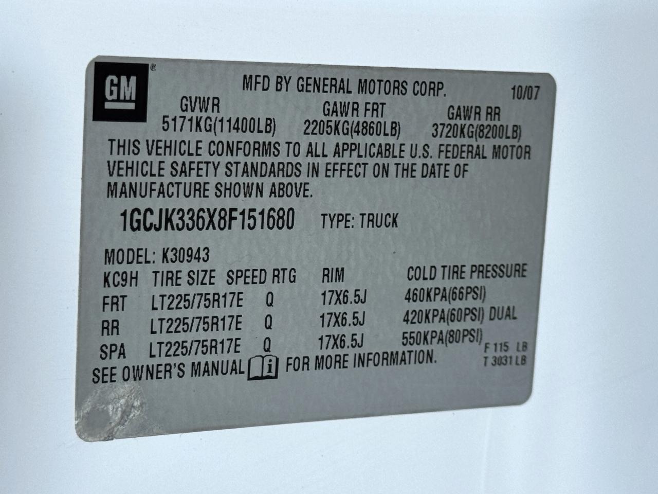 Chevrolet Silverado 3500HD  2008