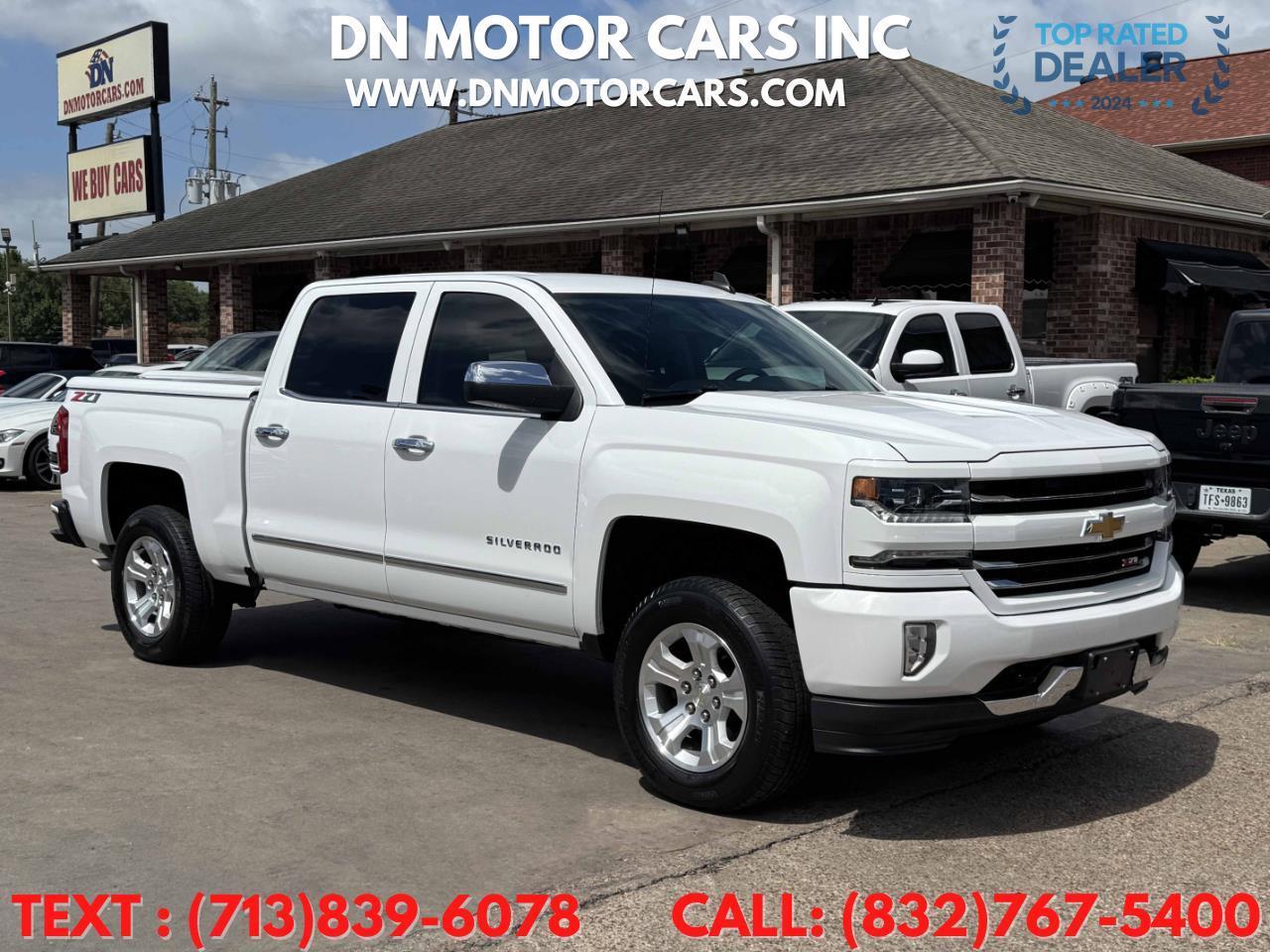 2018 Chevrolet Silverado 1500 LTZ Crew Cab 4WD