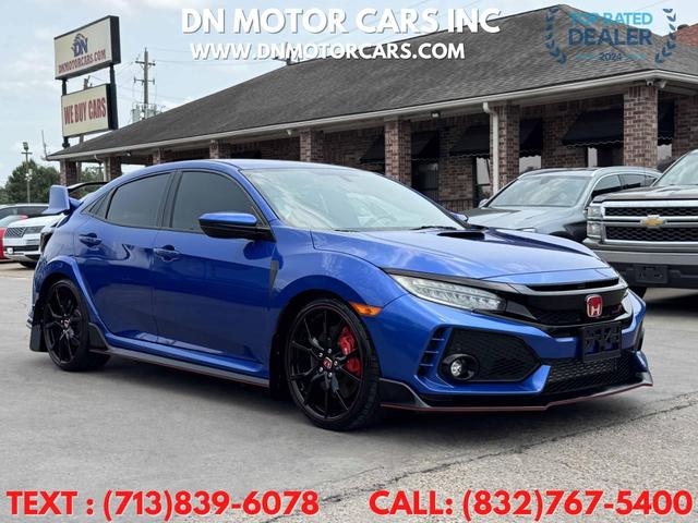 Blue 2018 Honda Civic Type R Hatchback Front-Wheel Drive Manual