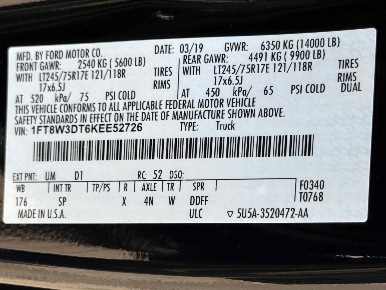 Ford Super Duty F-350 DRW  2019