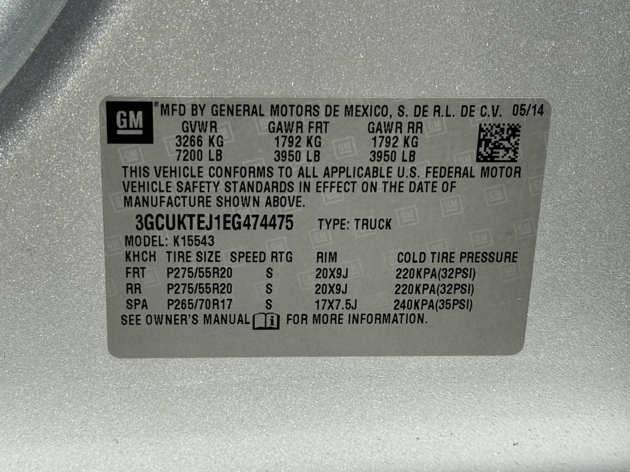 Chevrolet Silverado 1500 High Country Crew Cab 4WD 2014