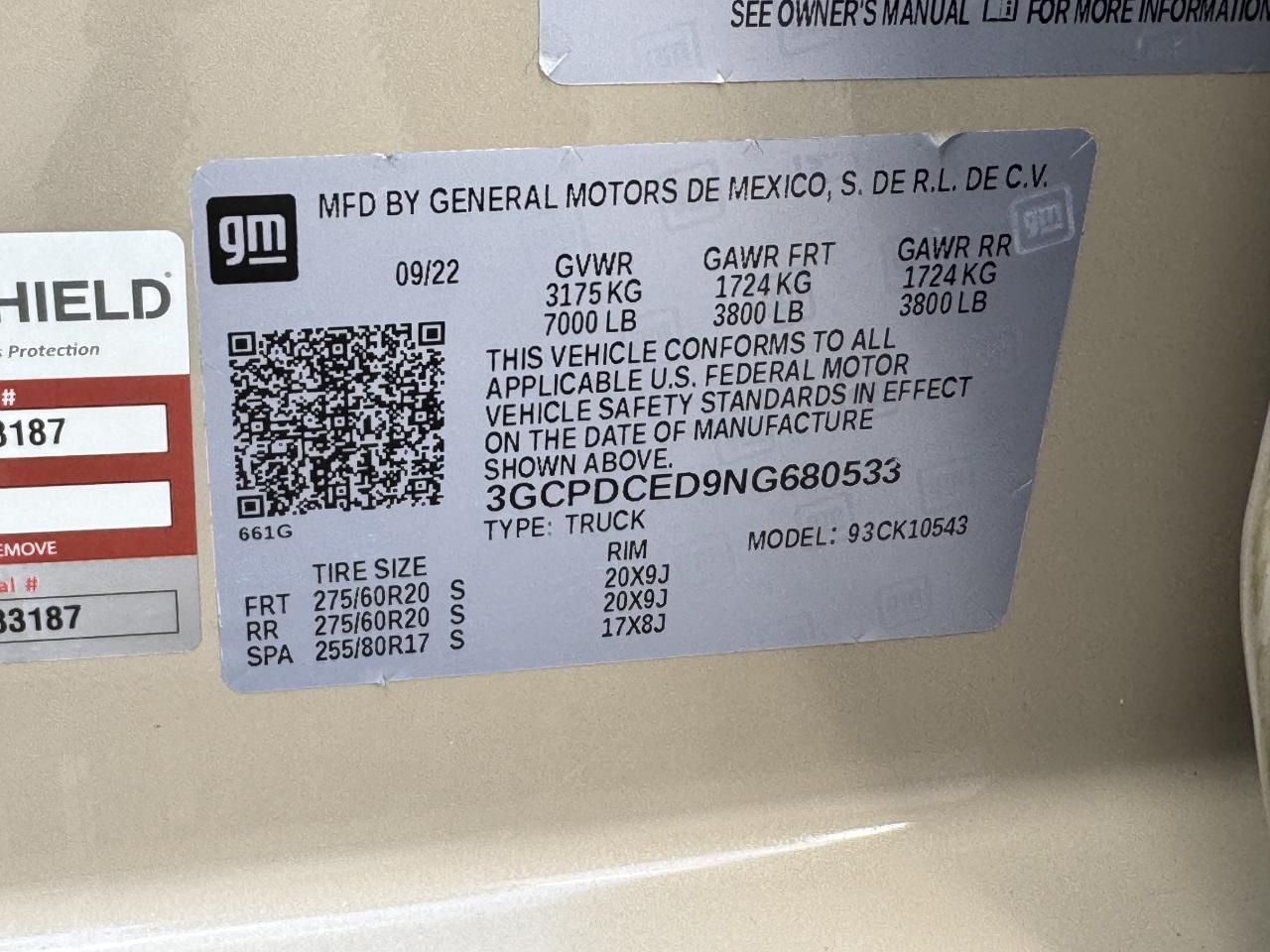 Chevrolet Silverado 1500  2022