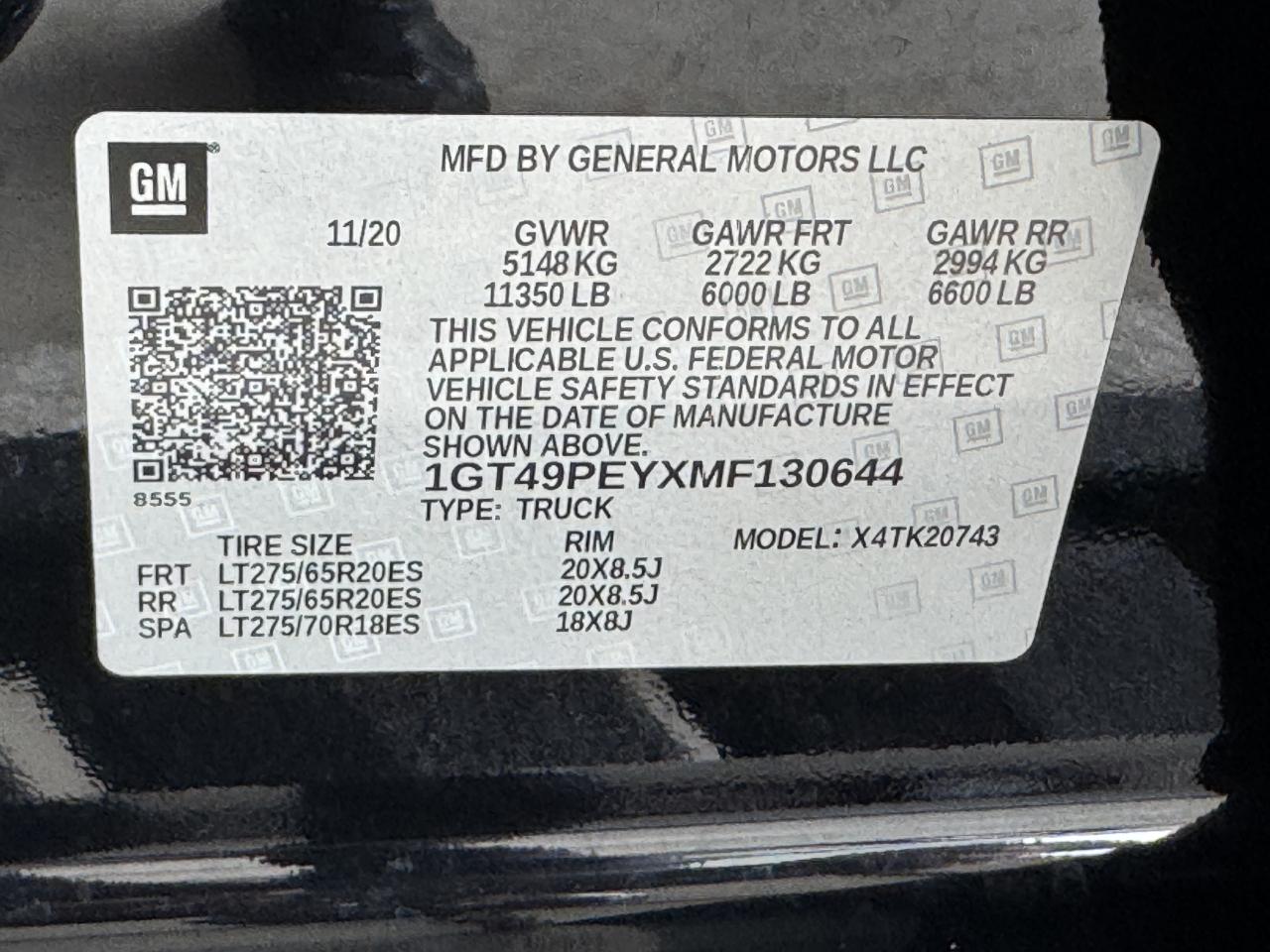 GMC Sierra 2500HD AT4 Crew Cab 4WD 2021