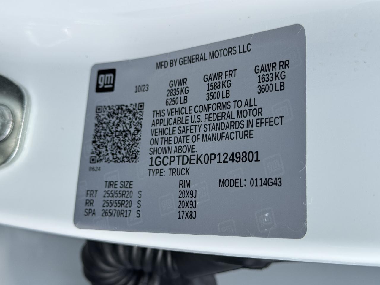 Chevrolet Colorado Z71 Crew Cab 4WD 2023