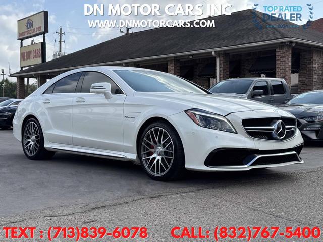 White 2016 Mercedes-Benz CLS Sedan All-Wheel Drive Automatic