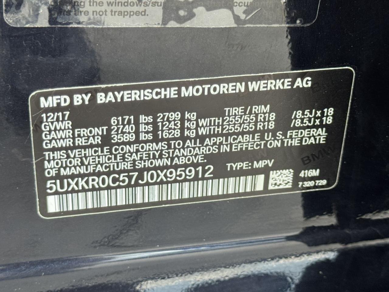 BMW X5  2018