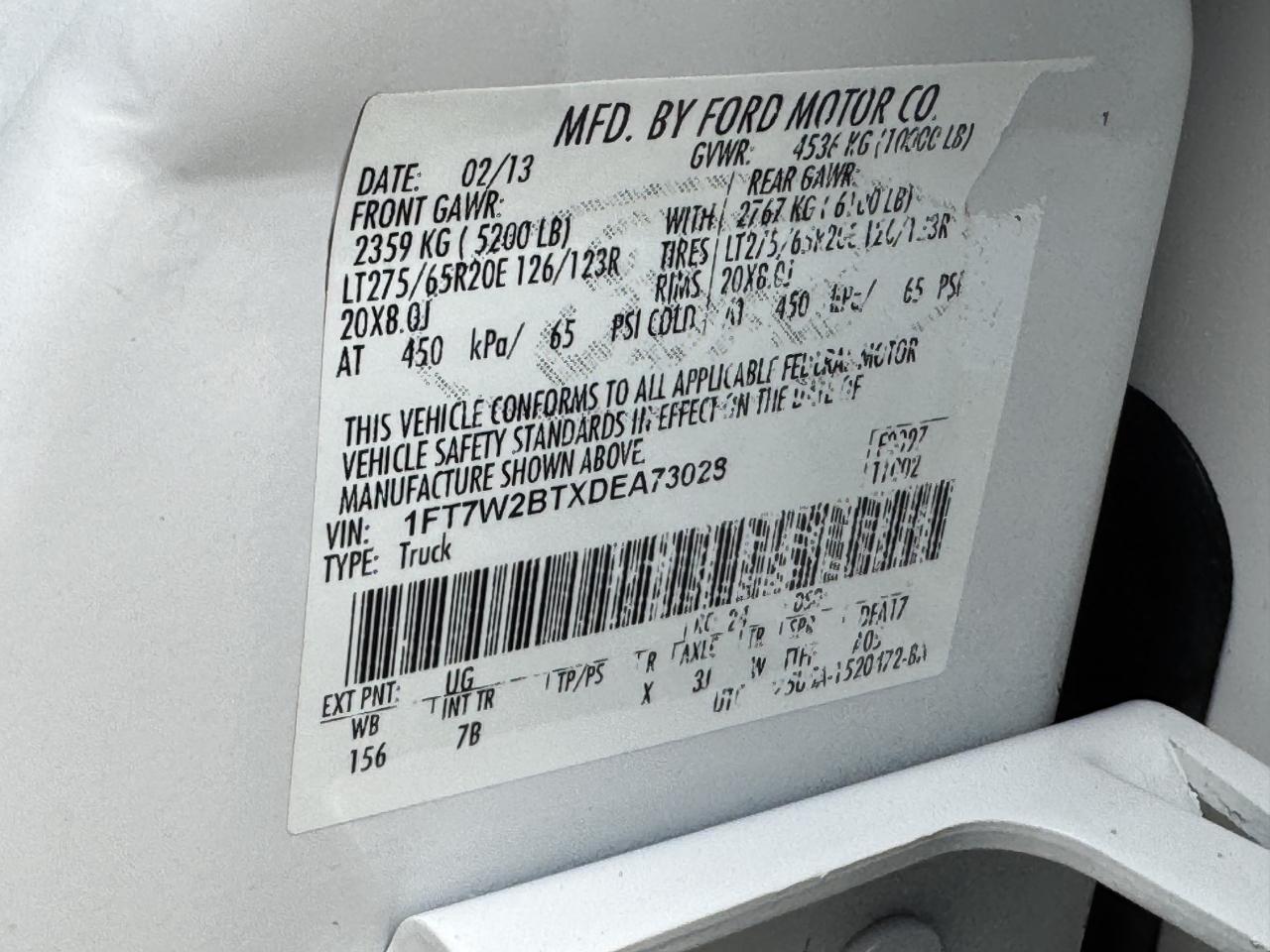 Ford Super Duty F-250 SRW  2013
