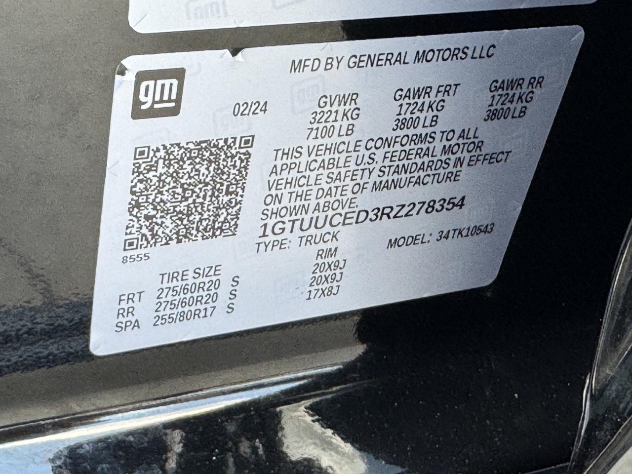 GMC Sierra 1500 Elevation Crew Cab 4WD 2024