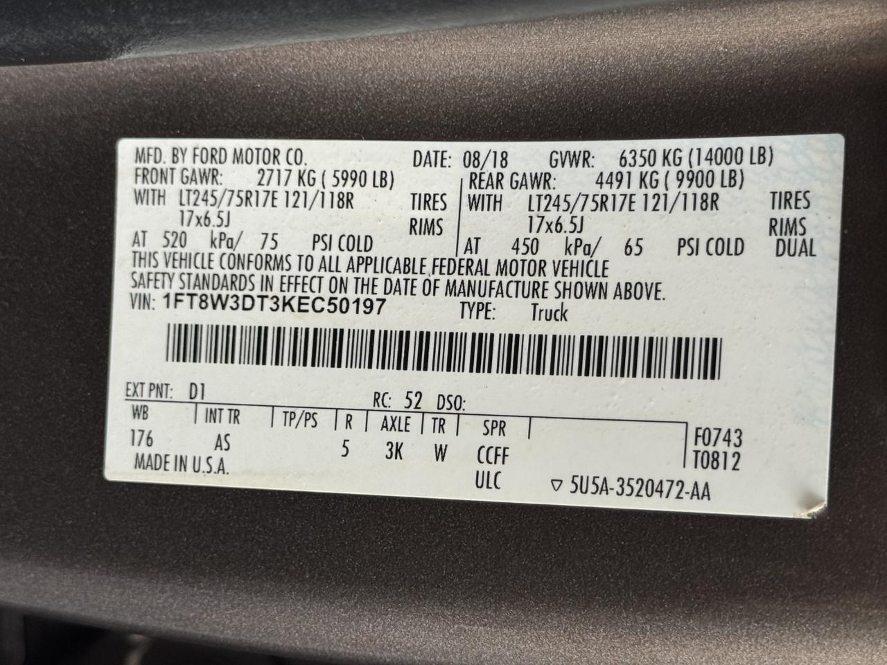 Ford Super Duty F-350 DRW  2019
