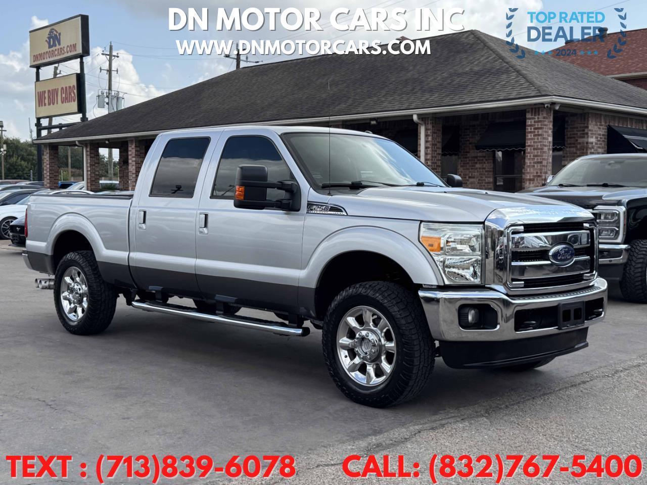 2012 Ford Super Duty F-250 SRW Lariat Crew Cab 4WD
