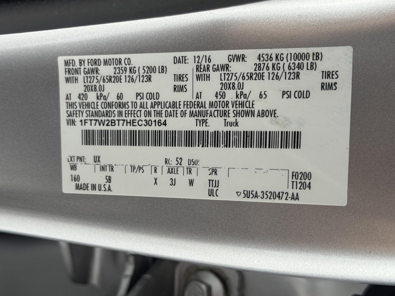 Ford Super Duty F-250 SRW  2017