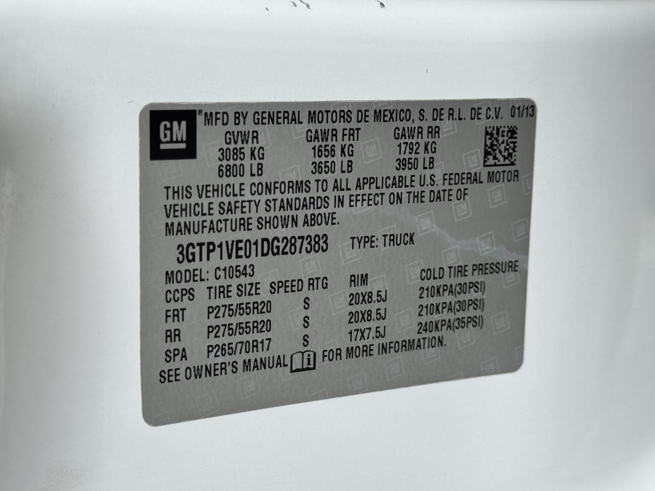 GMC Sierra 1500 SLE Crew Cab 2WD 2013