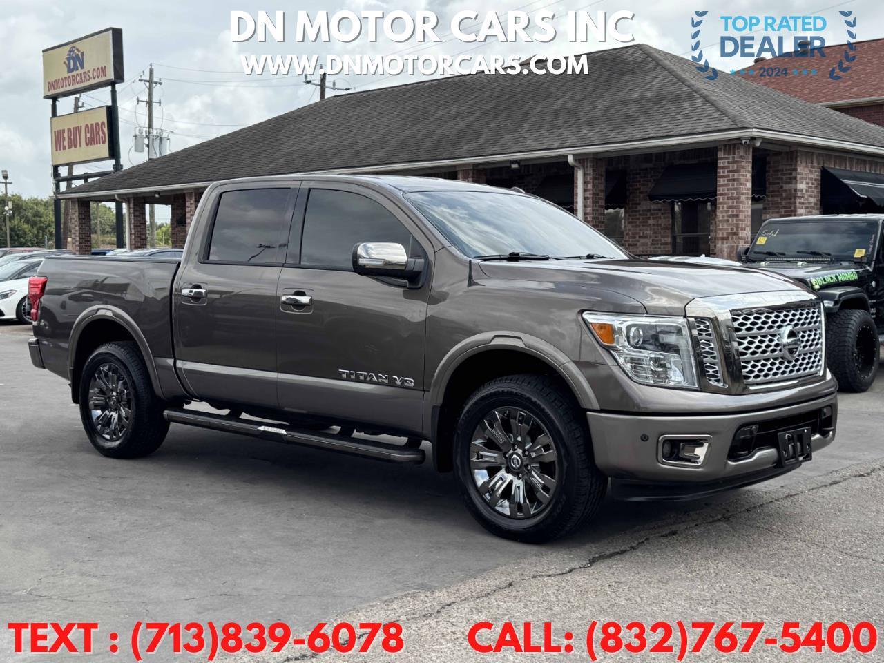 Nissan Titan Platinum Reserve Crew Cab 4WD 2018