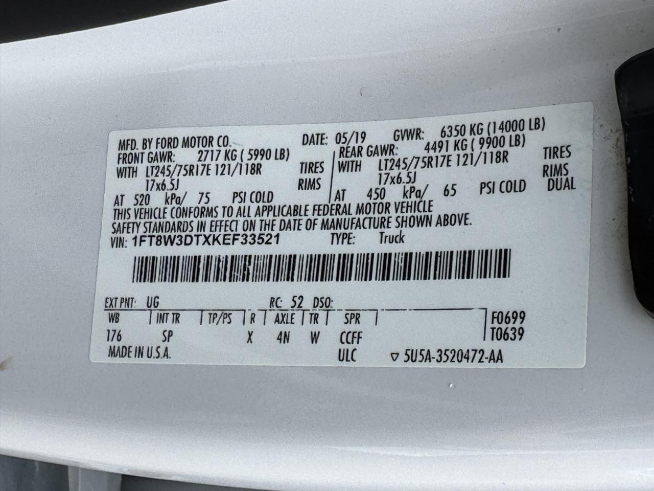 Ford Super Duty F-350 DRW  2019