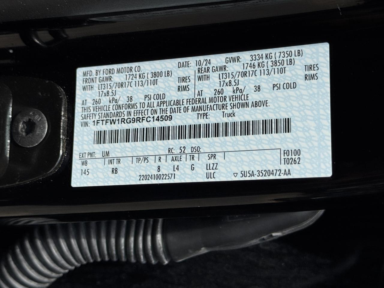 Ford F-150 Raptor SuperCrew 4WD 2024