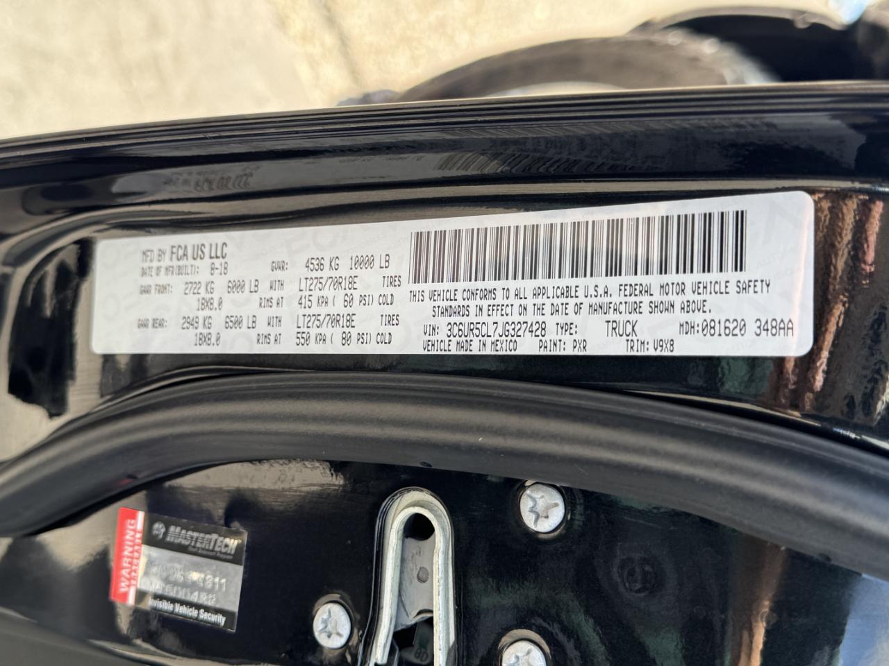 RAM 2500 Tradesman Crew Cab 4WD 2018