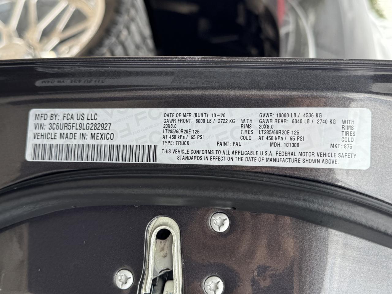 RAM 2500 Laramie Crew Cab 4WD 2020