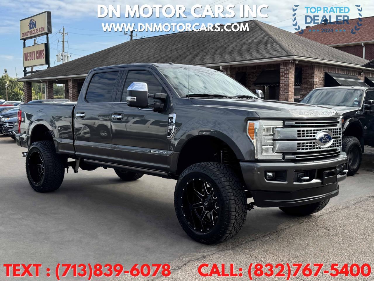 2017 Ford Super Duty F-250 SRW Platinum Crew Cab 4WD