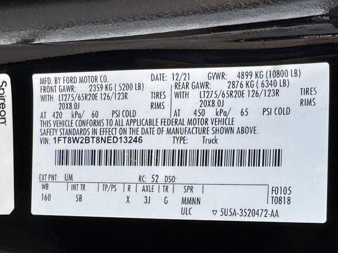 Ford Super Duty F-250 SRW  2022