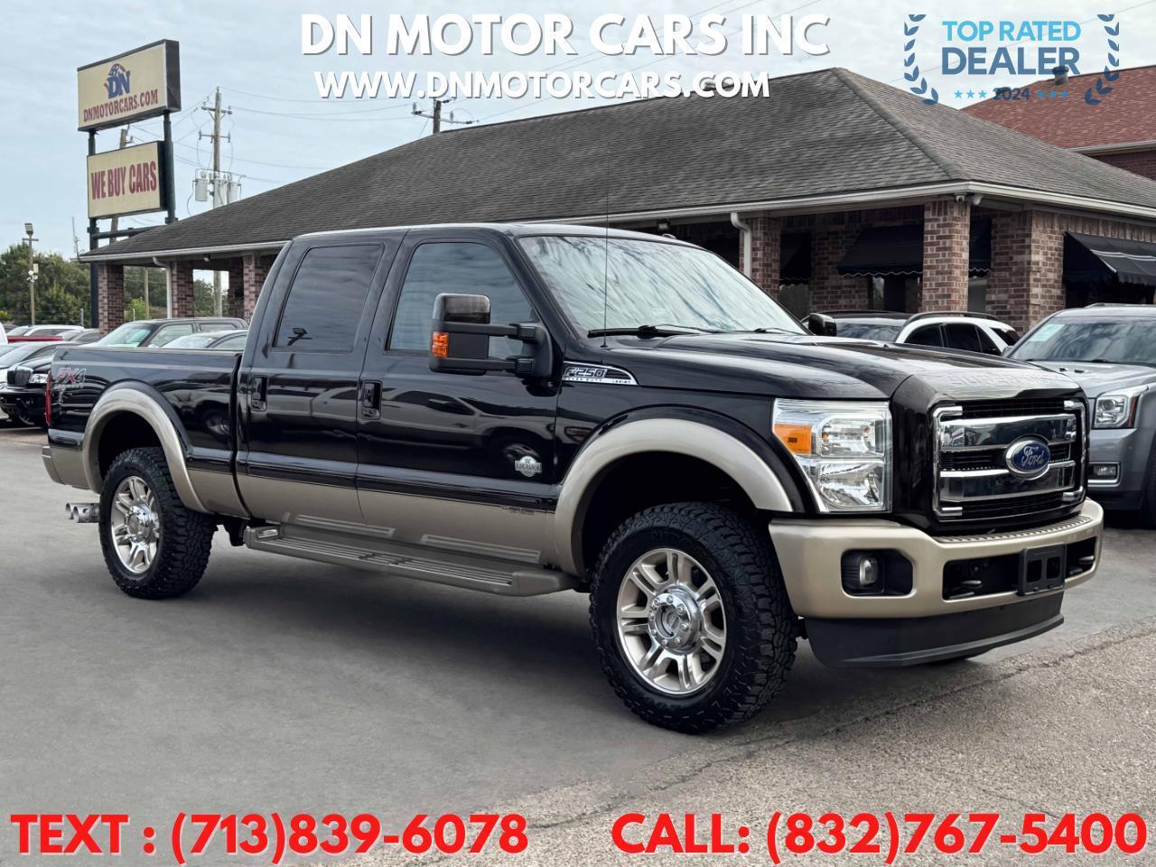 2013 Ford Super Duty F-250 SRW King Ranch Crew Cab 4WD