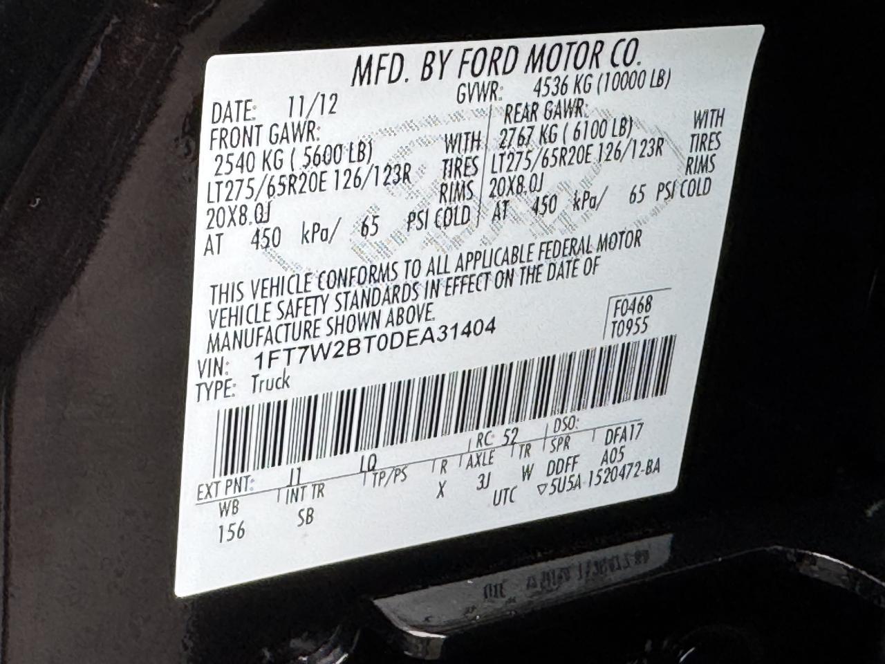 Ford Super Duty F-250 SRW  2013