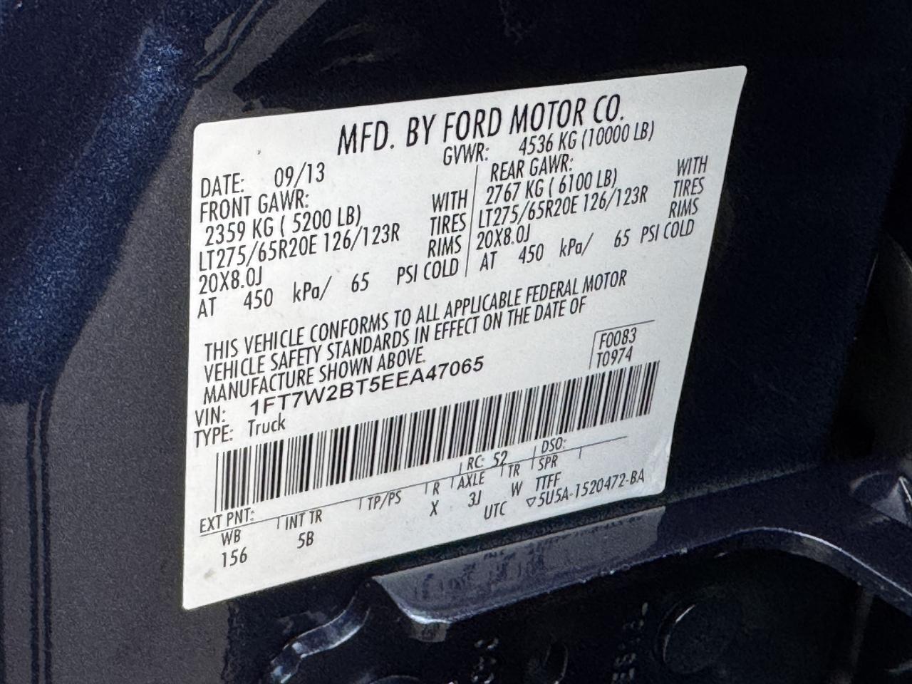 Ford Super Duty F-250 SRW  2014