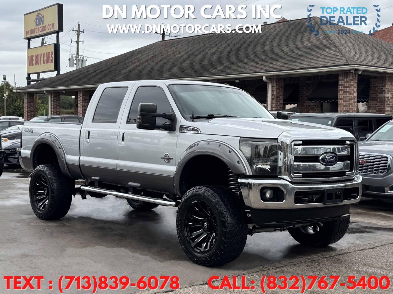 2012 Ford Super Duty F-250 SRW Lariat Crew Cab 4WD