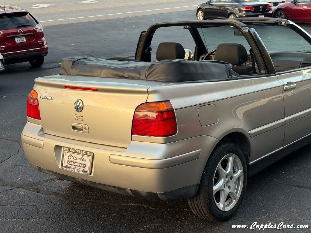 Volkswagen Cabrio  2001
