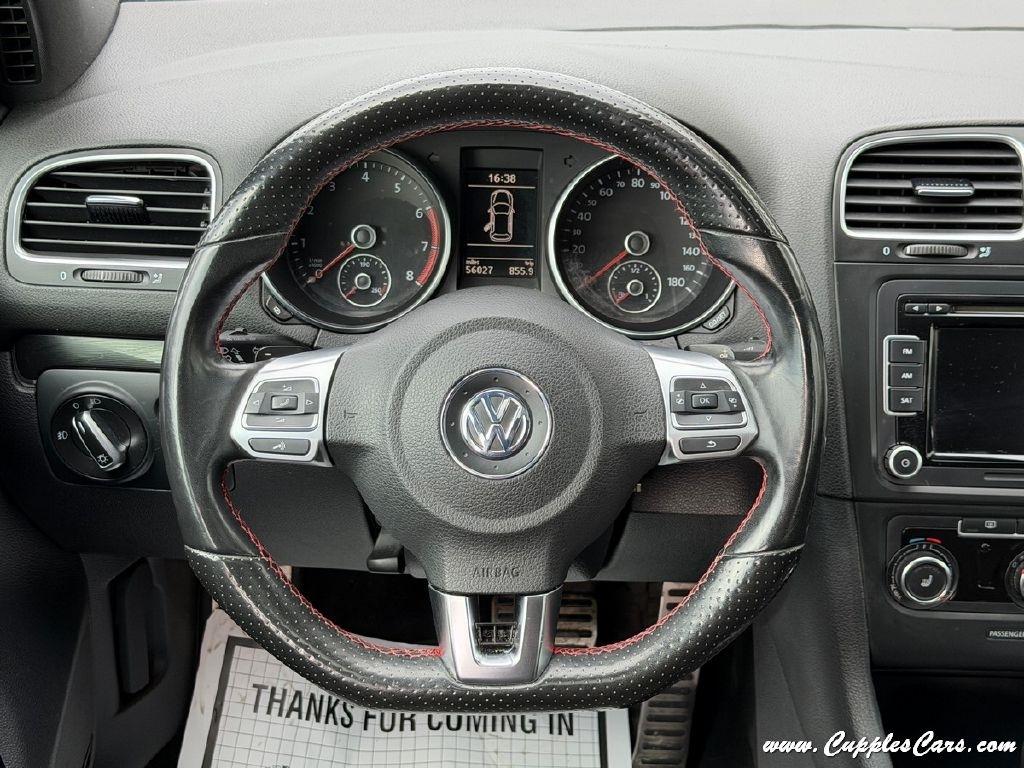 Volkswagen GTI 4dr HB DSG w/Conv & Sunroof PZEV 2012