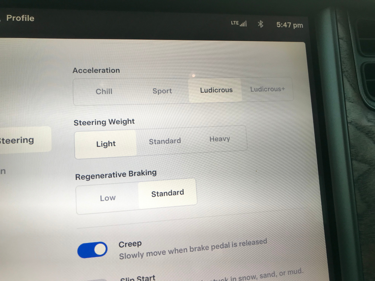 Tesla Model S P100D AWD 2018