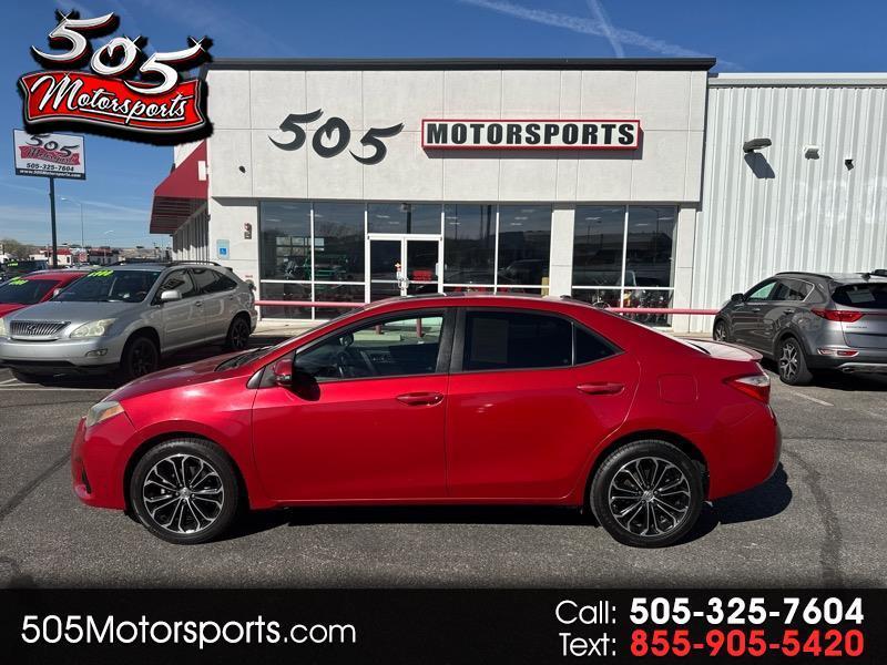 Toyota Corolla S Premium CVT 2016