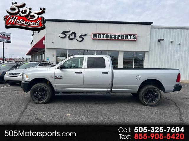 Silver 2017 RAM 3500 Tradesman Crew Cab LB 4WD Pickup Truck Four-Wheel Drive Automatic