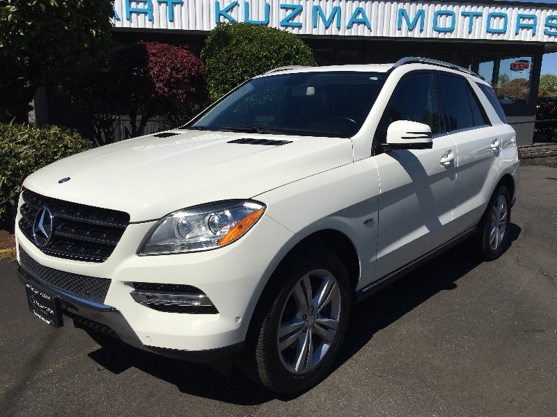 Used 2012 Mercedes Benz M Class Ml350 Blue Tec 4 Matic Suv