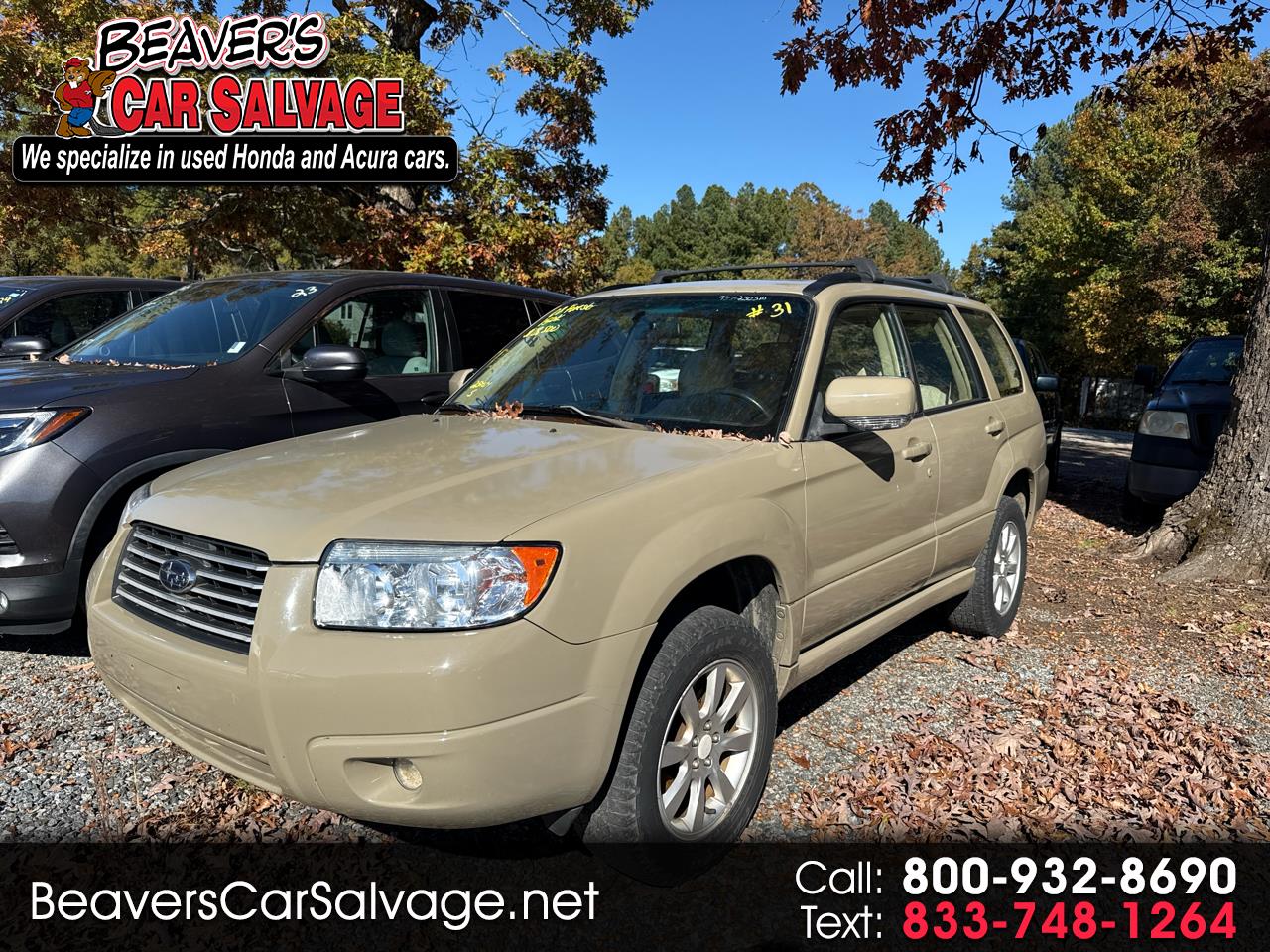 2008 Subaru Forester (Natl) 4dr Man X w/Premium Pkg