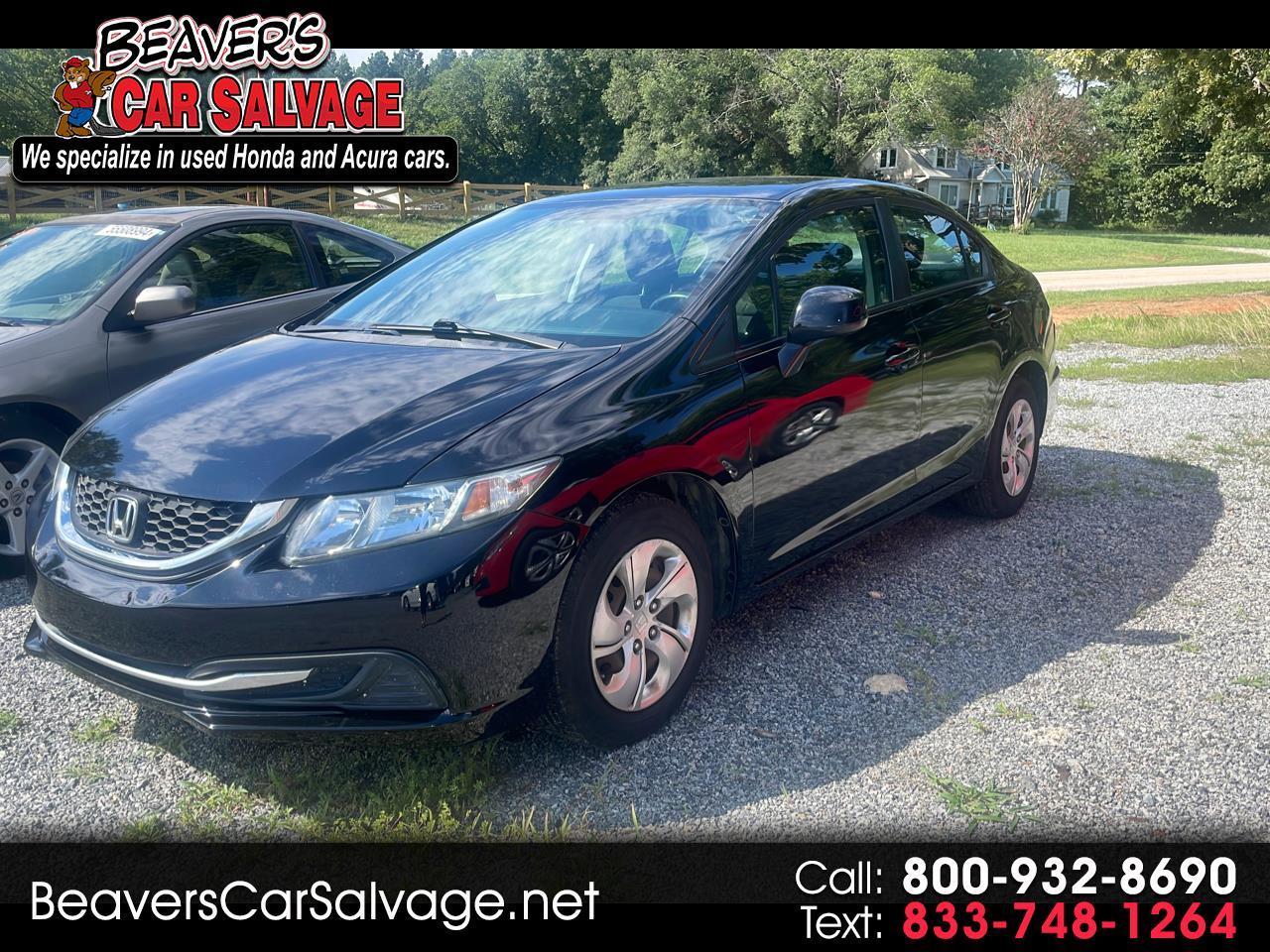 Honda Civic Sdn 4dr Auto LX 2013