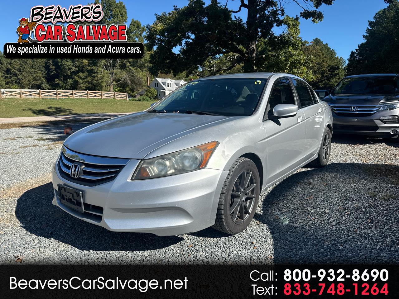2012 Honda Accord Sdn 4dr I4 Auto LX