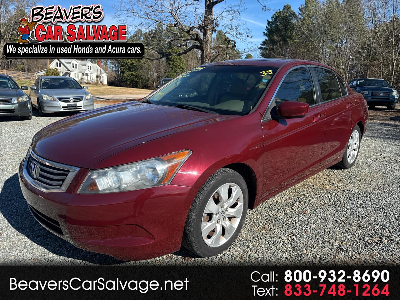 2009 Honda Accord Sdn 4dr I4 Auto EX-L