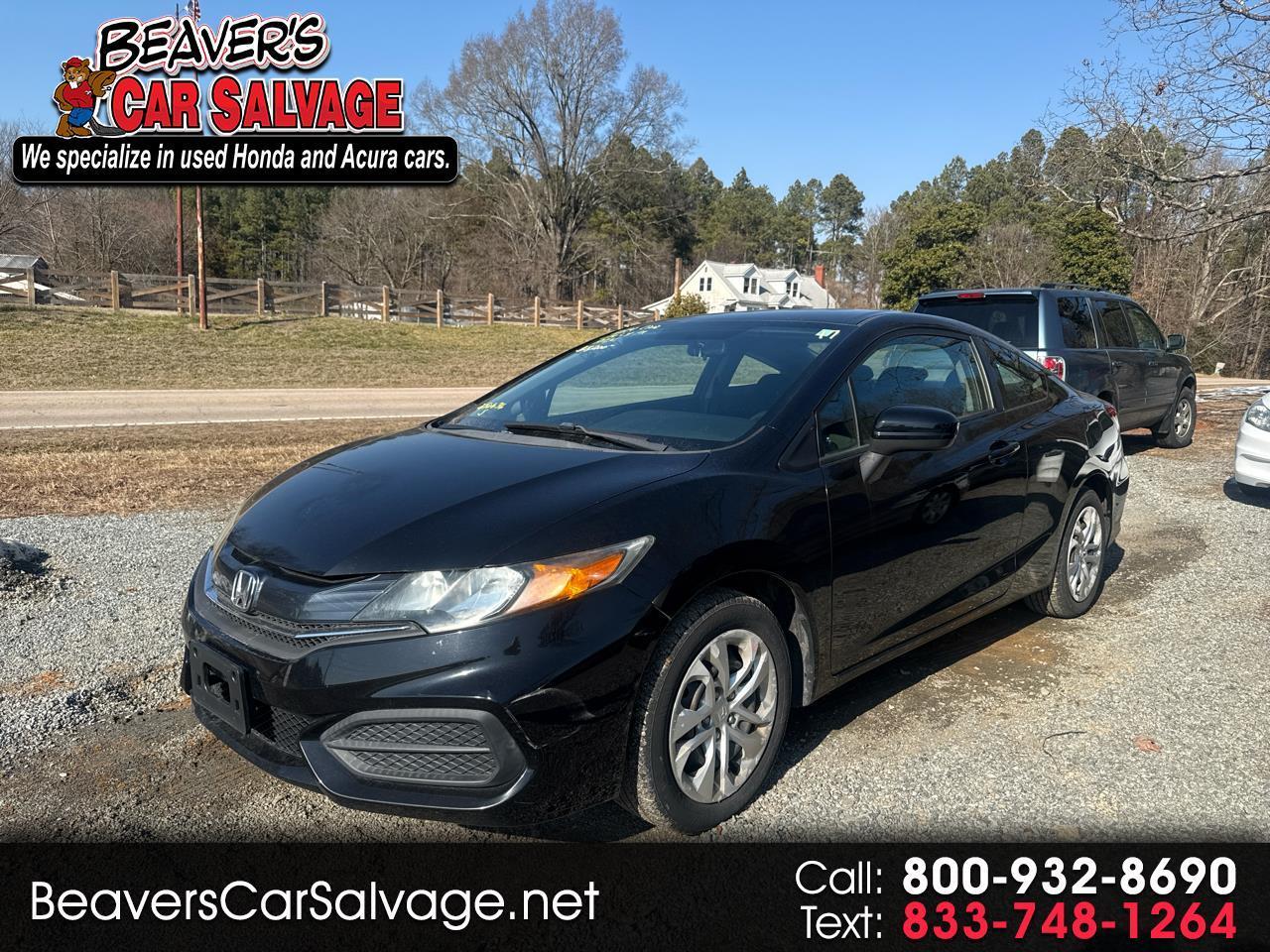2014 Honda Civic Coupe 2dr CVT LX