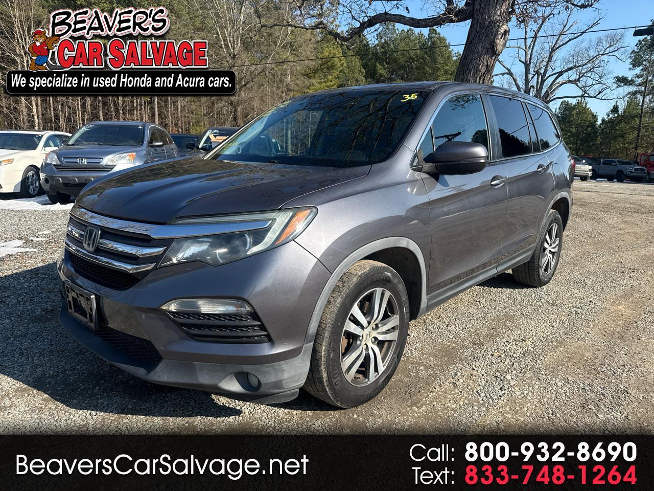 2016 Honda Pilot AWD 4dr EX-L w/Honda Sensing