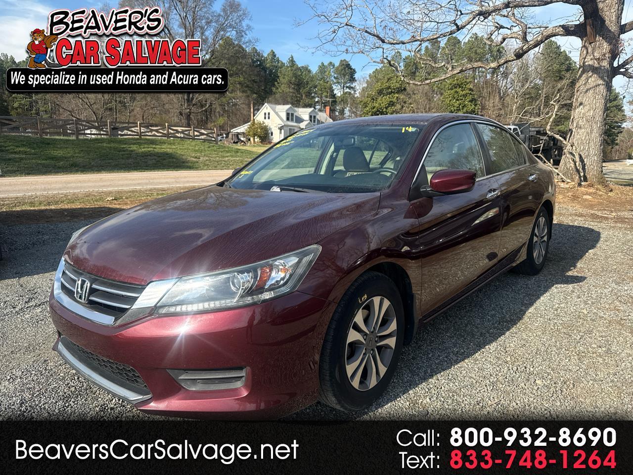 2015 Honda Accord Sedan 4dr I4 CVT LX