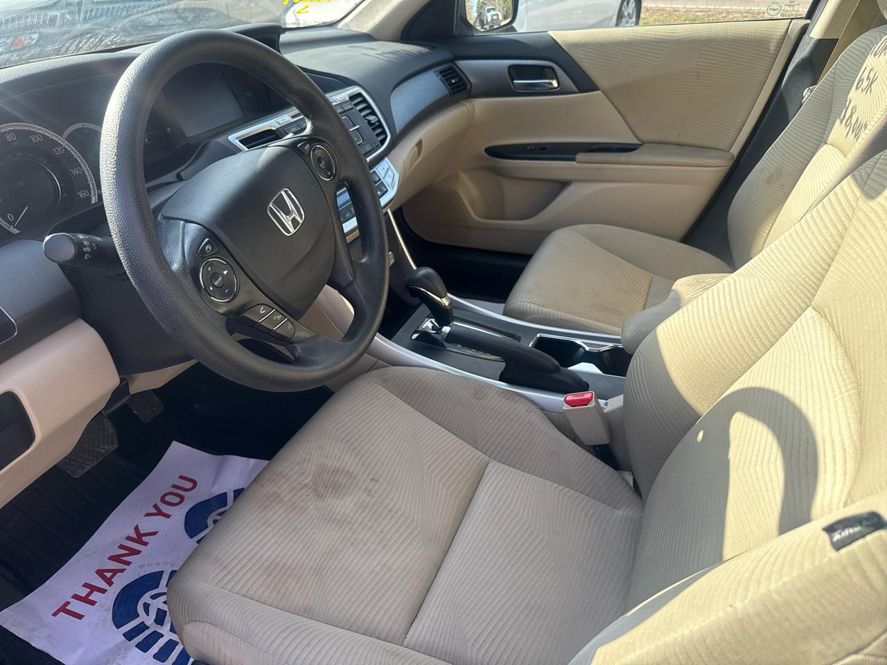 Honda Accord Sedan 4dr I4 CVT LX 2015