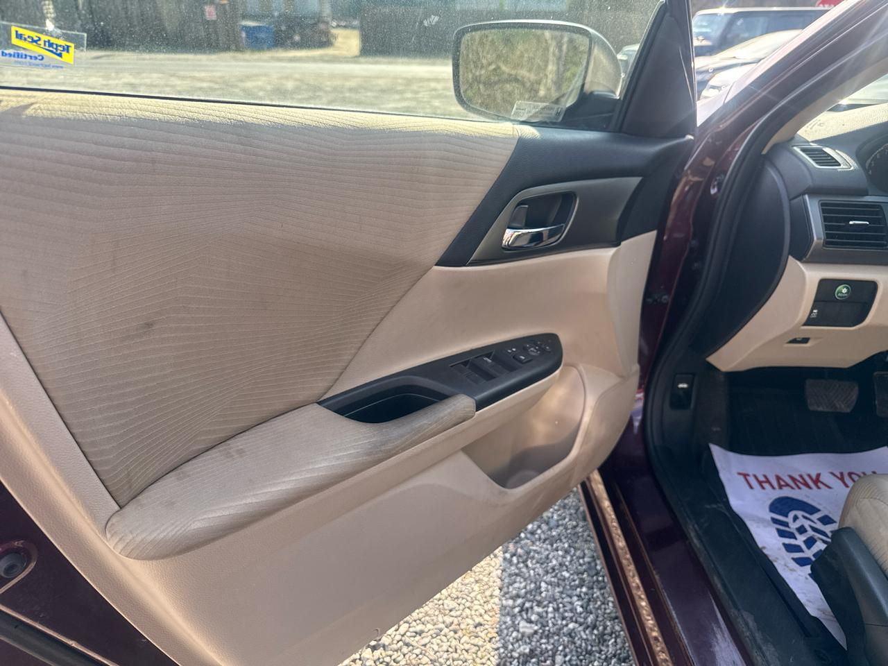 Honda Accord Sedan 4dr I4 CVT LX 2015