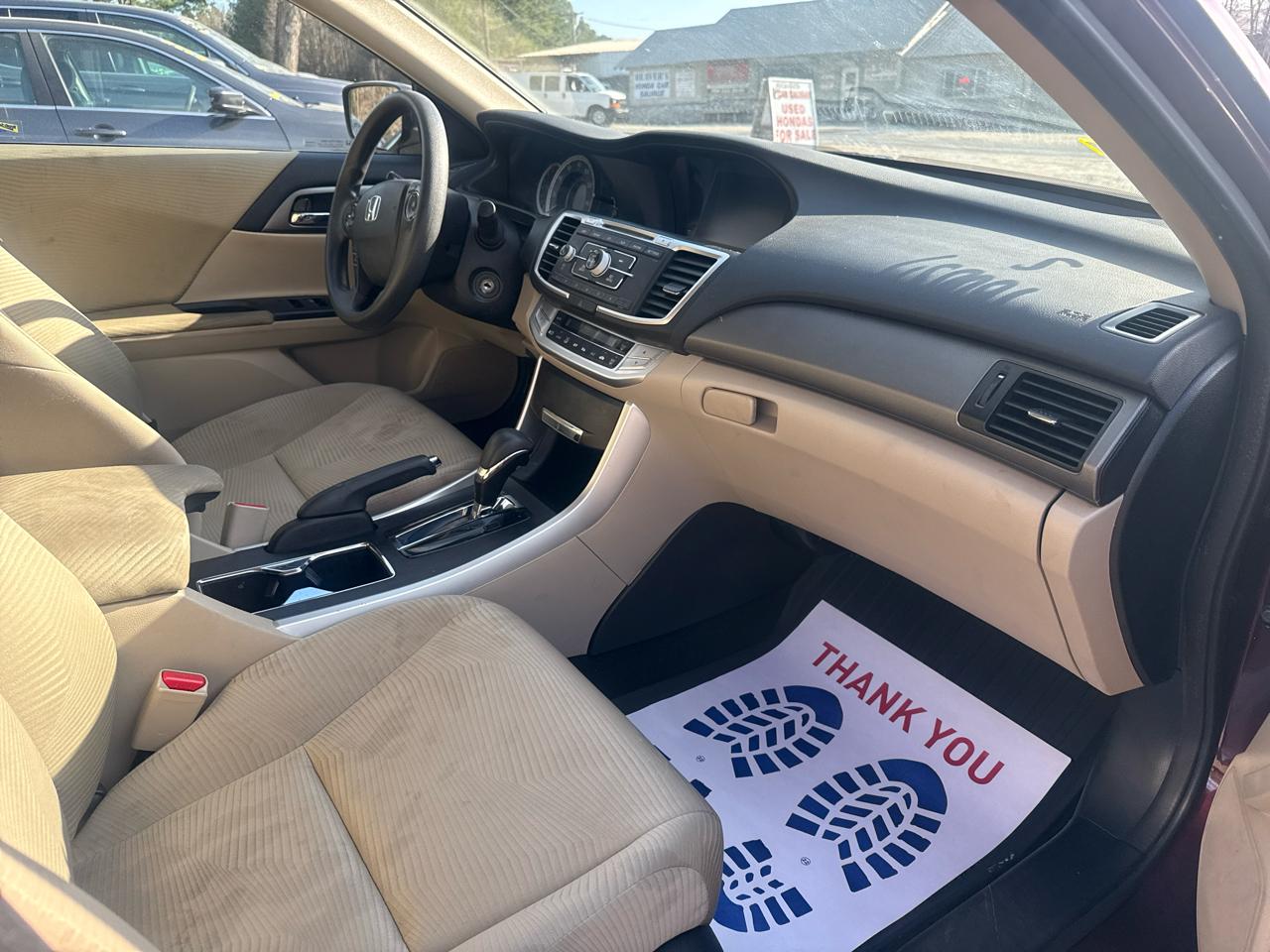 Honda Accord Sedan 4dr I4 CVT LX 2015