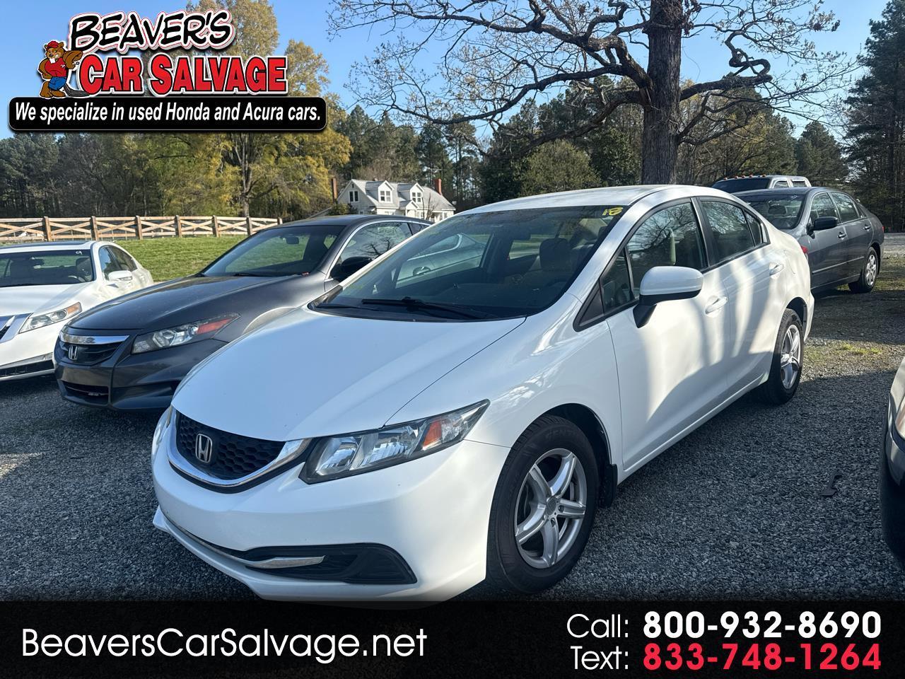 2014 Honda Civic Sedan 4dr CVT LX