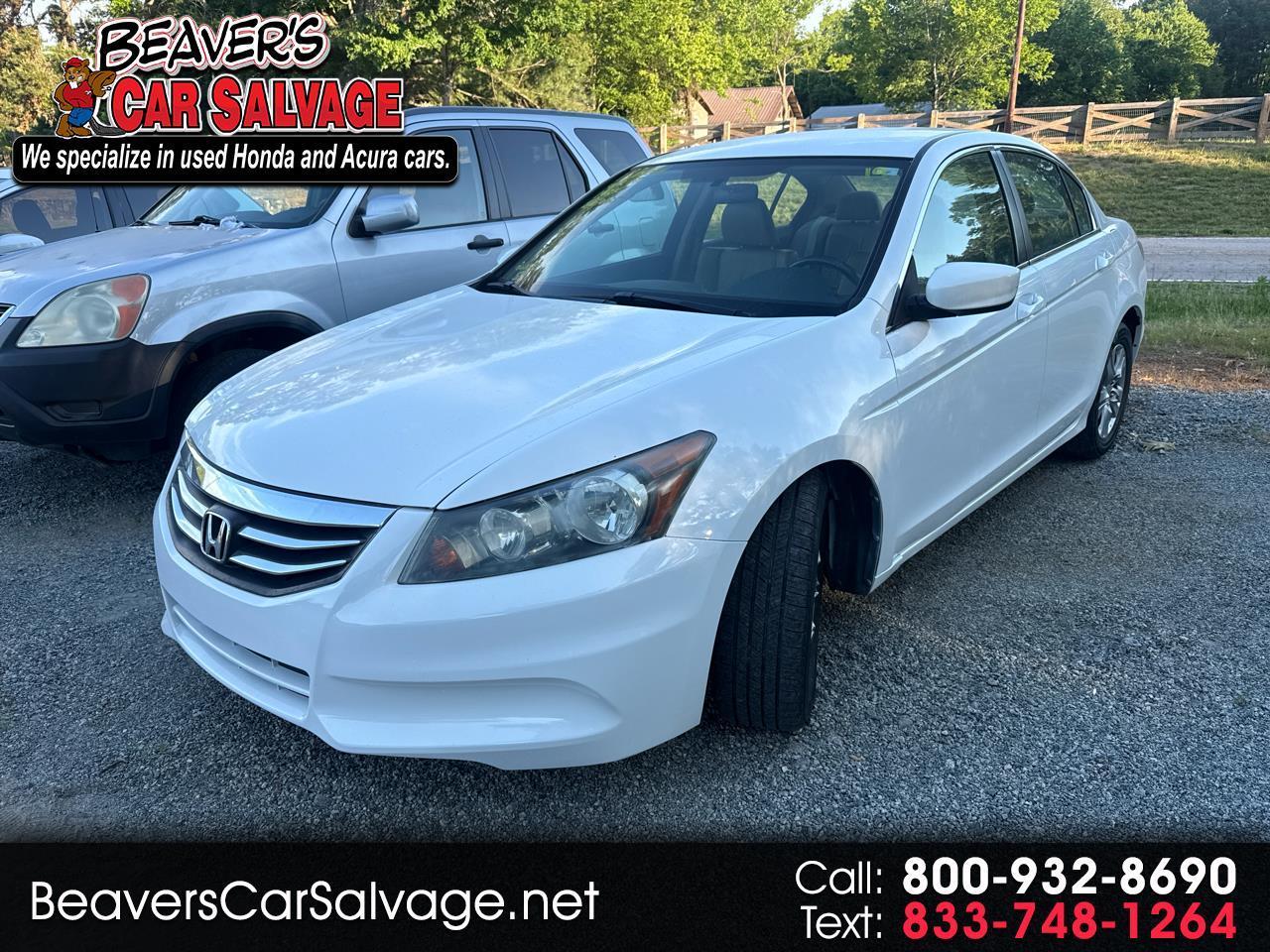 2011 Honda Accord Sdn 4dr I4 Auto SE