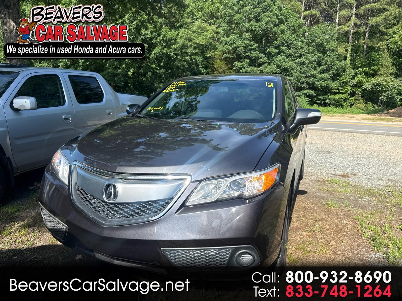 2014 Acura RDX AWD 4dr Tech Pkg