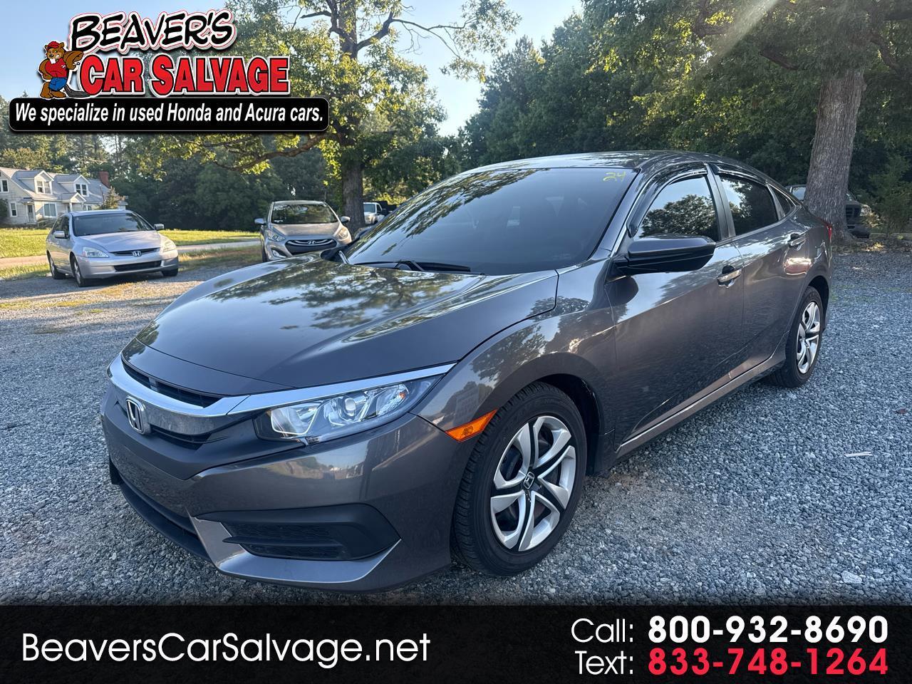 Honda Civic Sedan 4dr CVT LX 2016