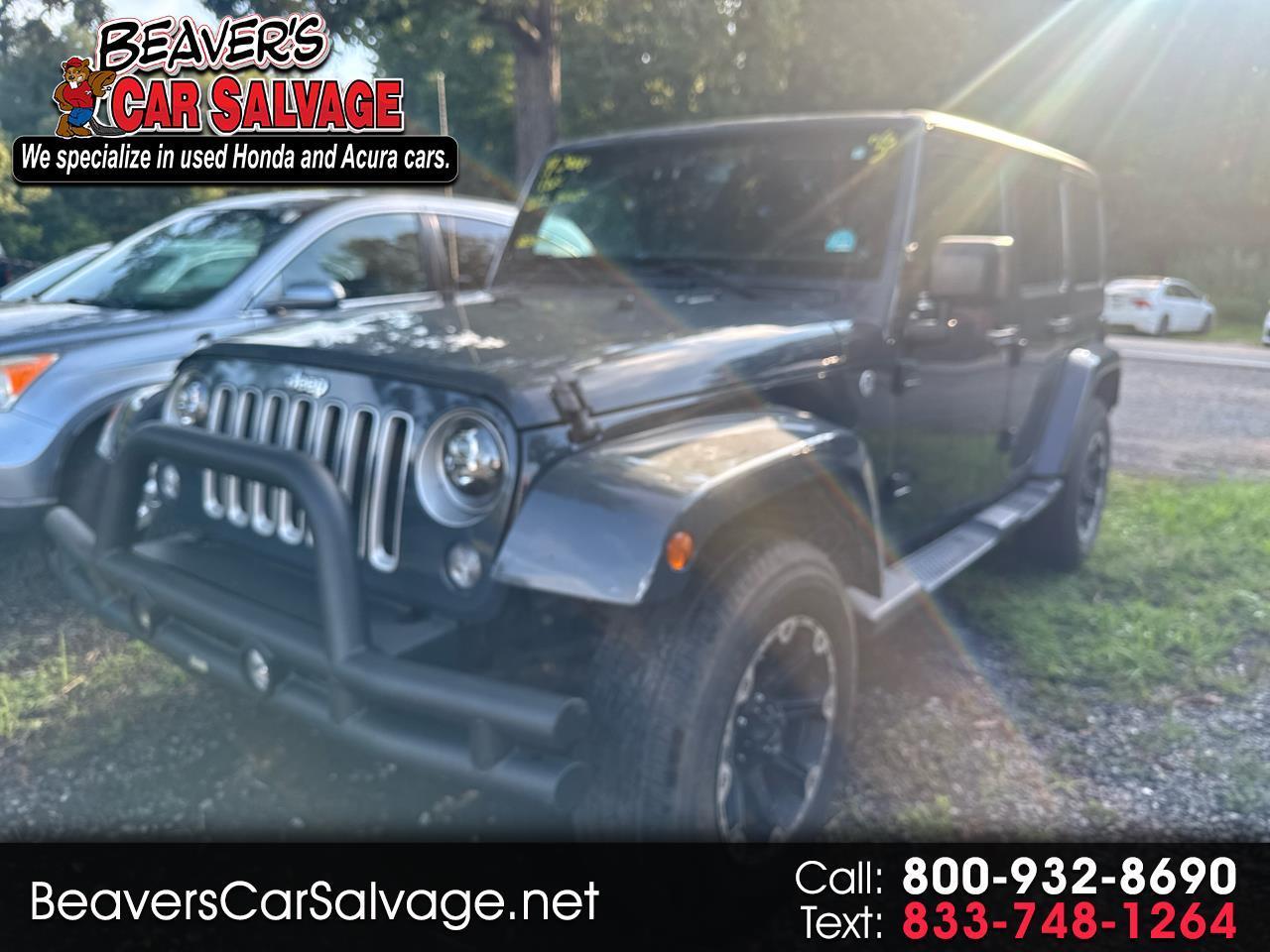 Jeep Wrangler Unlimited Sahara 4x4 2017